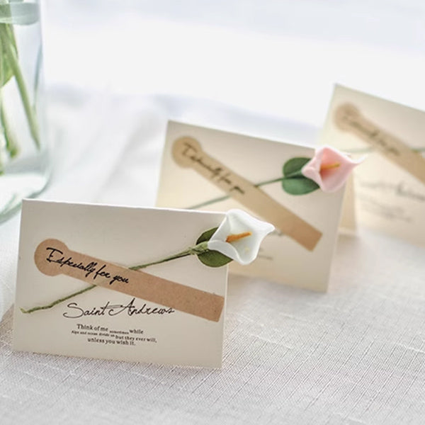 Personalized Greeting Card, Custom Folded Card for Card for Her & Him