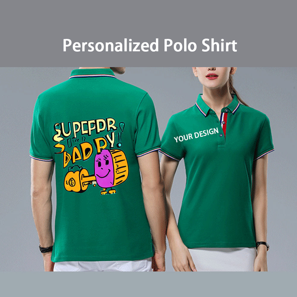 Personalized Polo Shirt Custom Photo Polo MyDesignDream personalized-polo-shirt-custom-photo-polo-mydesigndream