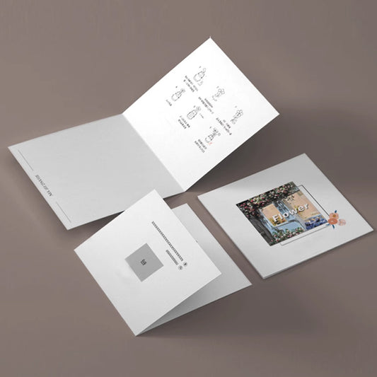 Personalized Card, Custom Folded or Flat Greeting Card for Bulk Order