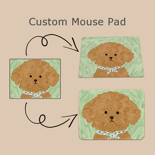 Personalized Mouse Pad - Personalized Mouse Pad with Your Own Design, Logo, Text, or Picture - Office Silicone Soft Pad - Best Office Supply