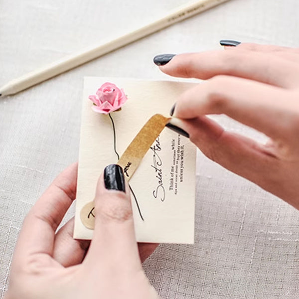 Personalized Greeting Card, Custom Folded Card for Card for Her & Him