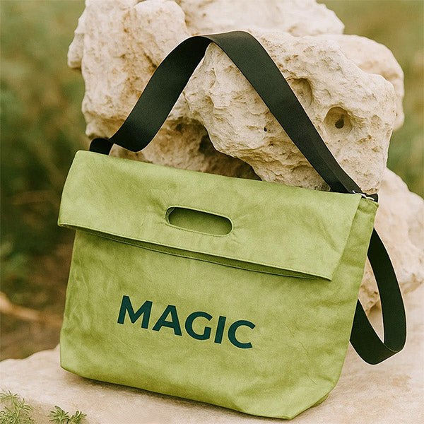 Environmentally Friendly DuPont Paper Custom Crossbody Bag